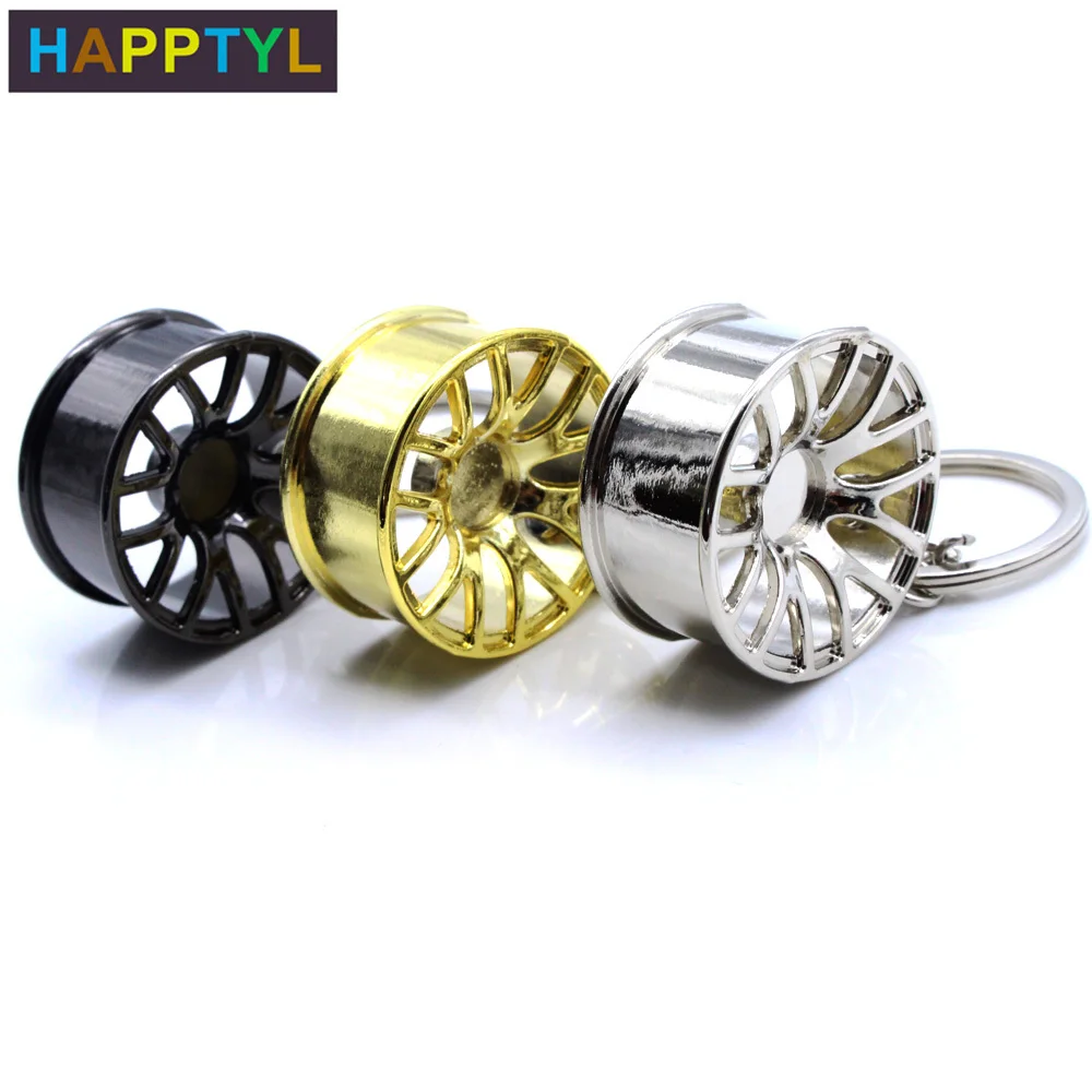 HAPPTYL 1 шт металлический брелок Chian модный автомобильный для ключей кольца брелоки
