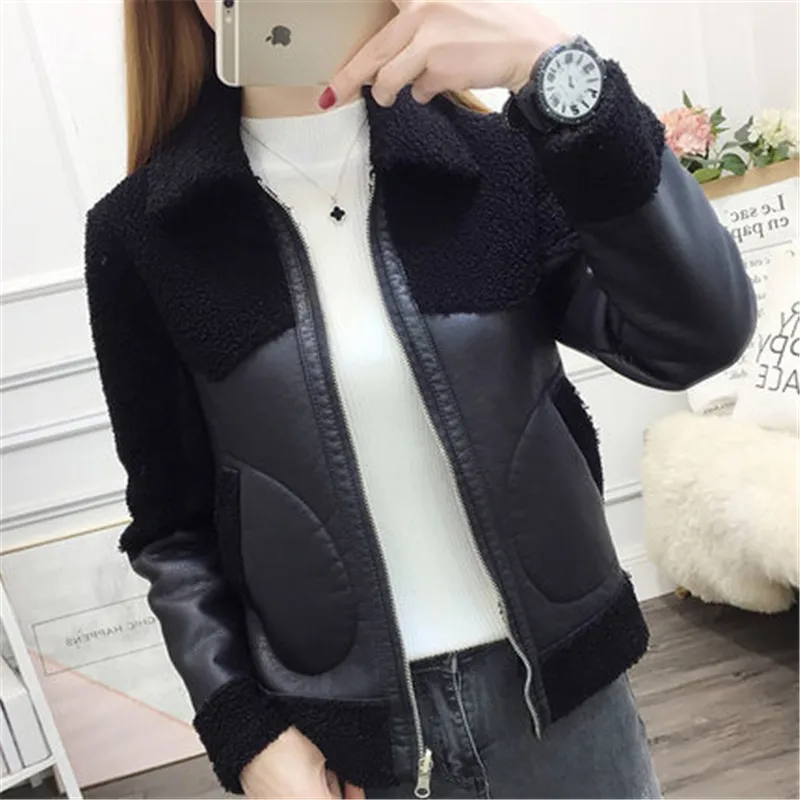 Новинка 2020 Женское пальто из овечьей шерсти с обеих сторон осенне-зимняя