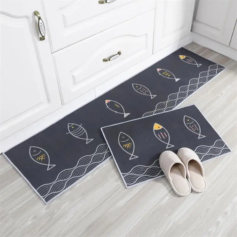 Cartoon Kitchen Carpet Non-Slip Mat Area Rugs Absorbent Living Room Bathroom Bath Entrance Doormat Floor Rug | Дом и сад