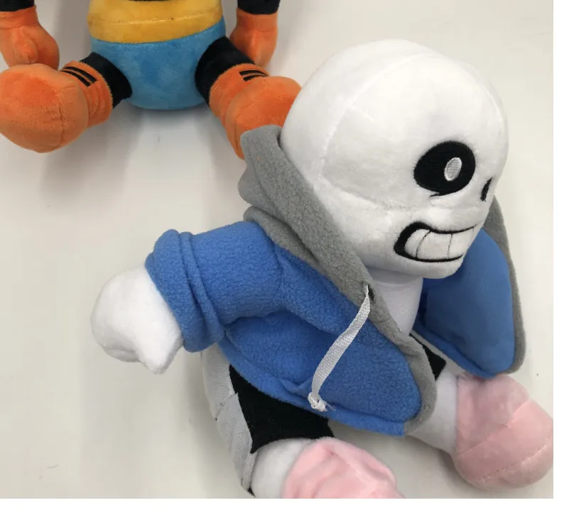 25 см кукла Undertale плюшевые игрушки Sans Frisk Chara набивной мультфильм день рождения для