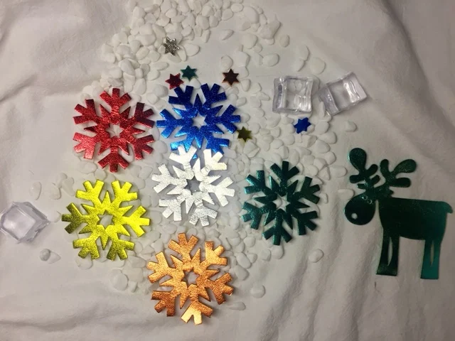 

Japan Steel Blade Leather mold snowflake Leathercraft Punch Mould Template DIY Leather Tools Wood Dies for Christmas Decoration