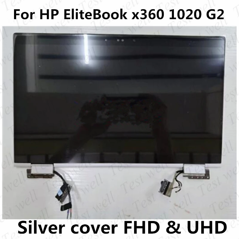 

Оригинальный ЖК-дисплей 12,5 ''для HP EliteBook x360 1020 G2, светодиодный сенсорный экран FHD UHD, стеклянный дигитайзер в сборе, верхняя часть ноутбука