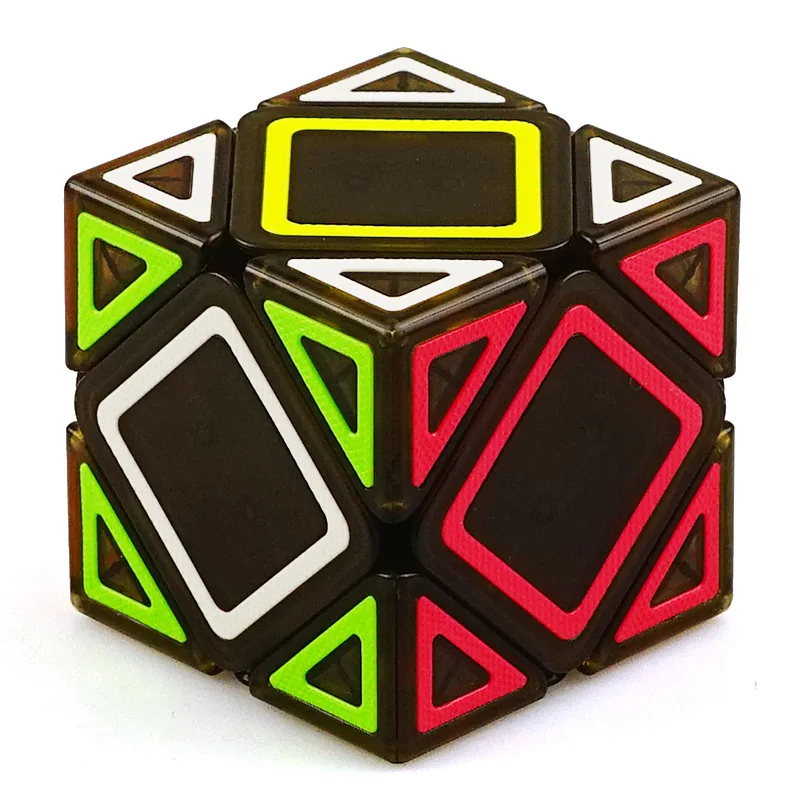 QiYi Dimension Skew Cube скоростной магический куб головоломка красочный сетчатый