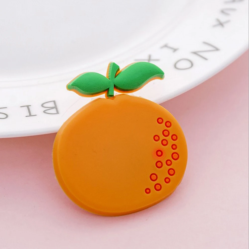 Orange Kawaii мультфильм магнит холодильник декоративные магниты для холодильника фруктовая Наклейка Детские магниты украшение дома доска сообщений магнит - Цвет: Orange