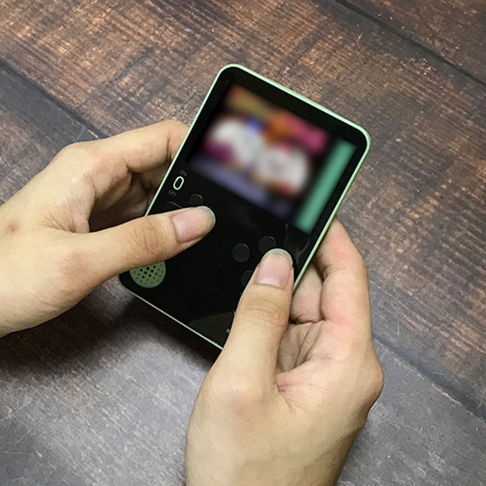 500 игр мини Ультра тонкая портативная игровая консоль портативные игровые плееры