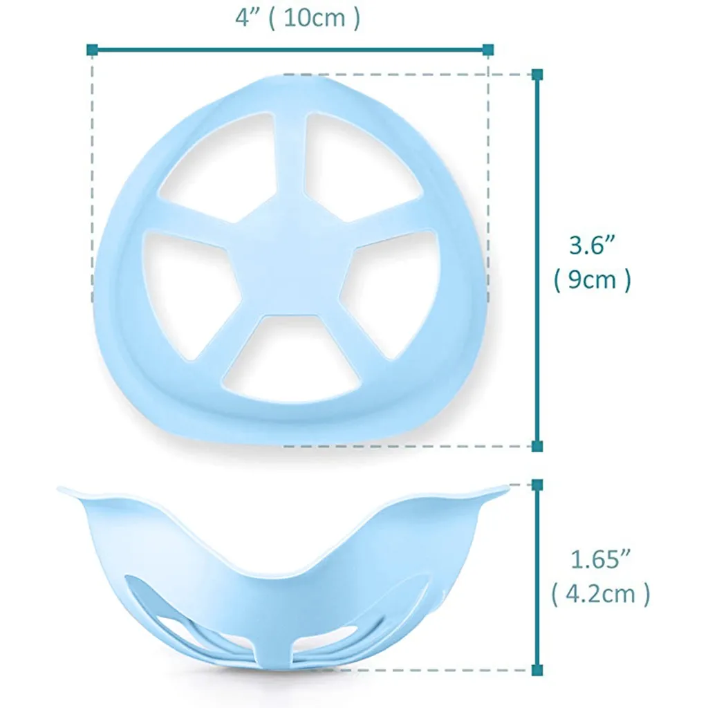 

8PC support 3d pour masque for adults,kids To Help Breathe Smoothly breathing bracket Silicone support masque 3d Mask Holder 40%