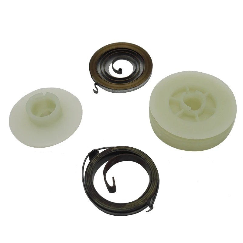 

Электрическая цепная пила легкий стартовый шкив с 2 пружинами подходит для бензопилы 4500 5200 5800 45Cc 52Cc 58Cc запасные части бензопилы