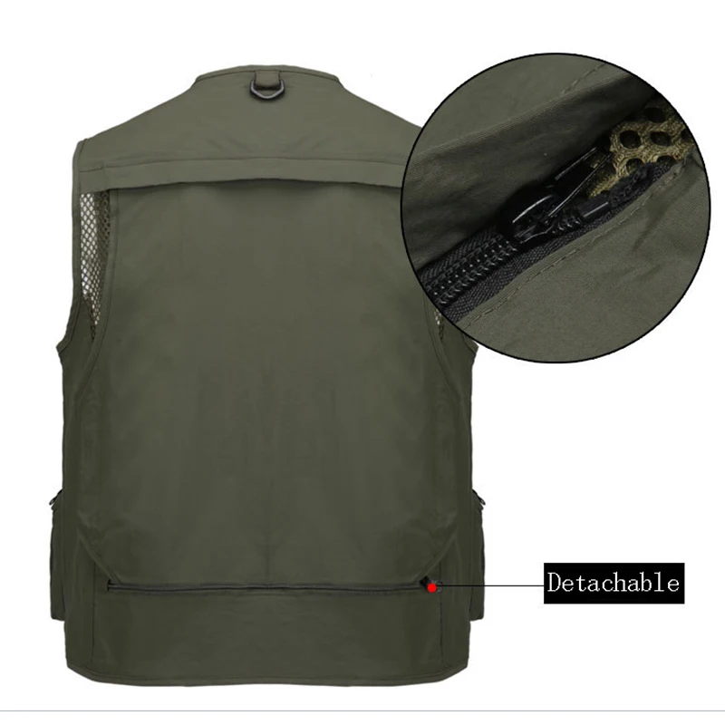 Уличный тактический жилет с несколькими карманами походный сетчатый дорожный