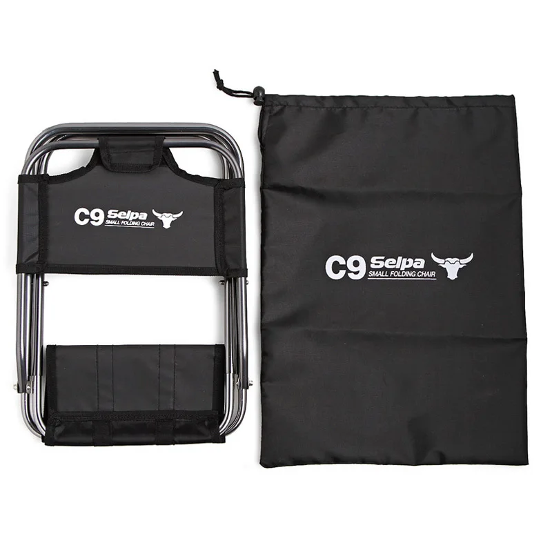 Складной складной тканевый стул для рыбалки на открытом воздухе портативный