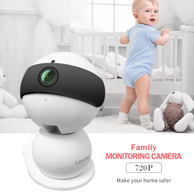 IP камера LENOVO Snowman Wi Fi HD 720P датчик движения|surveillance camera motion detection|motion detectioncamera detection |