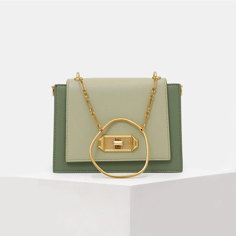 

2020 Luxury Women Bag Brand Shoulder Bag Handbag Fashion Crossbody Bag Genuine Leather Purse Ring Ladies Bag