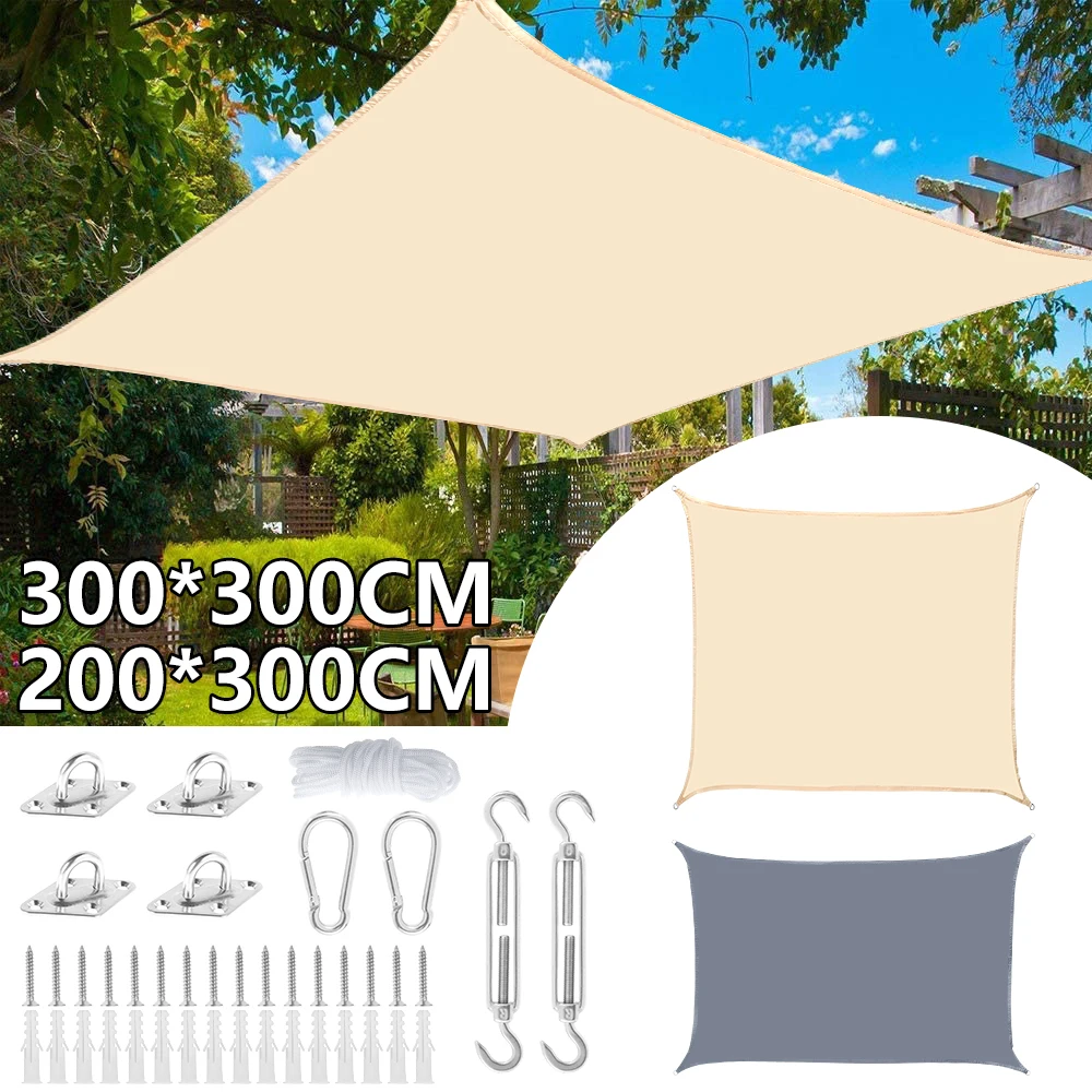 Садовый водонепроницаемый тент солнцезащитный козырек для внутреннего дворика