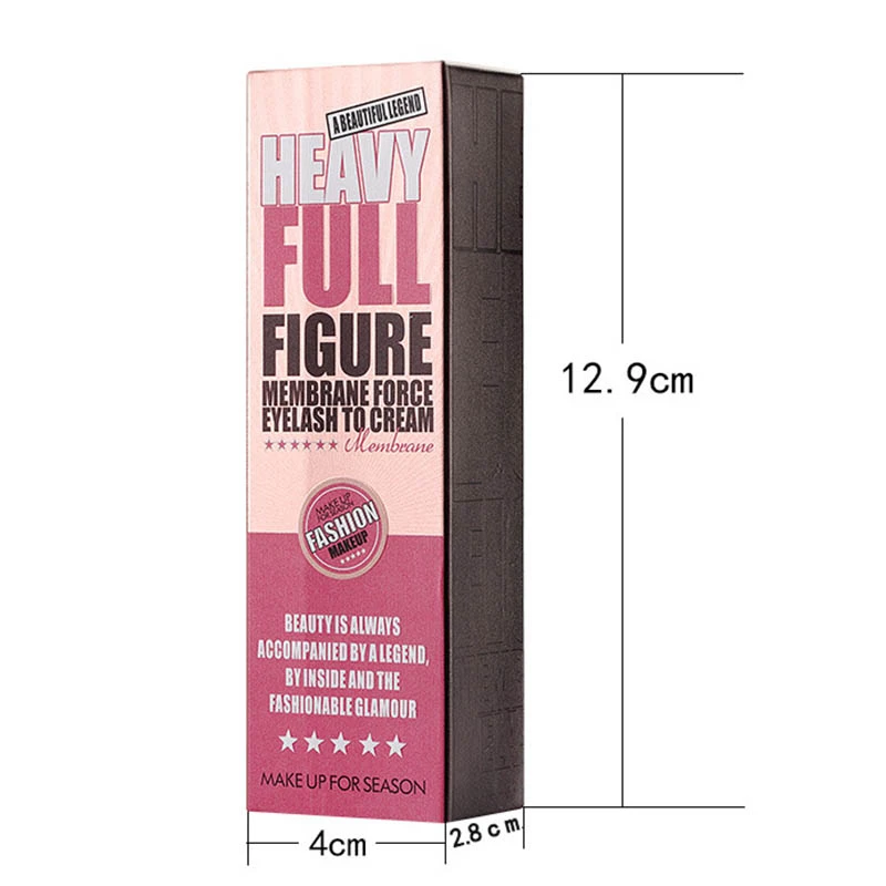 

1Pc 4D Silk fiber EyeLashe Makeup Waterproof Silicone Brush Head Mascara Lengthening Eyelash Mascara Cosmetics