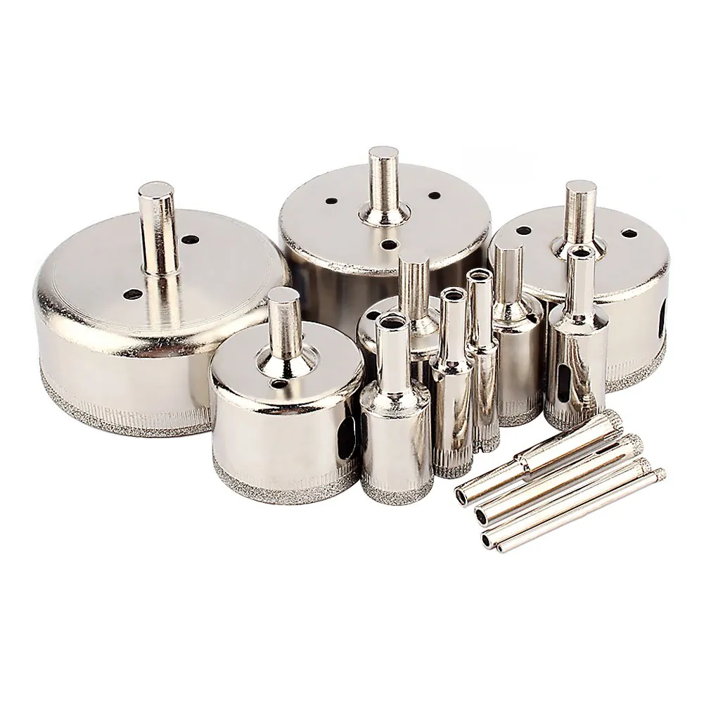 14 шт./компл. эффективная конструкция 3 70 мм Алмазное покрытие кольцевая пила