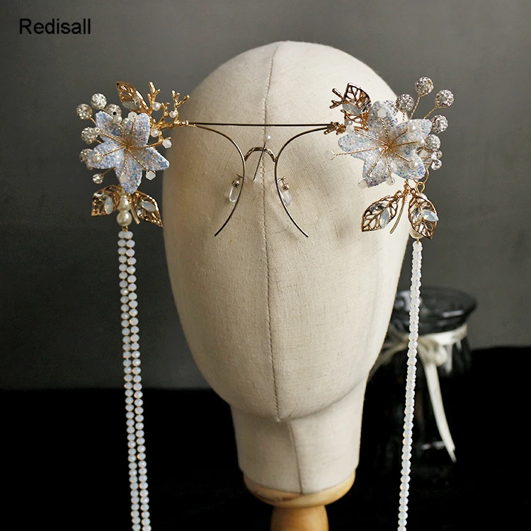 Модные сказочные очки в стиле &quotЛолита&quot головные уборы цветы оправа для очков