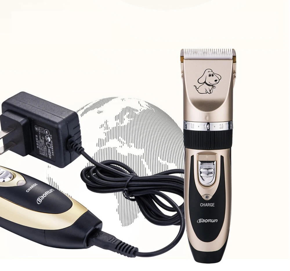 

Professional Pet Dog Cat Animal Clippers Hair Grooming Cordless Trimmer Shaver