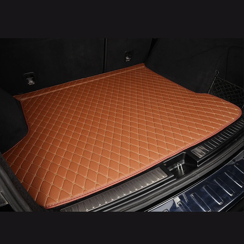 

Car Trunk Mats for Seat Alhambra 710 711 Arona KJ7 Ateca KH7 leon 5F1 combic 5F coupra R Custom Cargo Liner