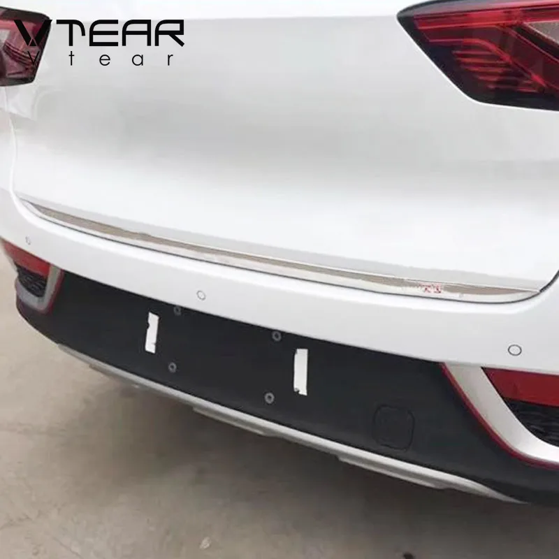 Декоративная хромированная накладка на заднюю дверь автомобиля Vtear для MG ZS |