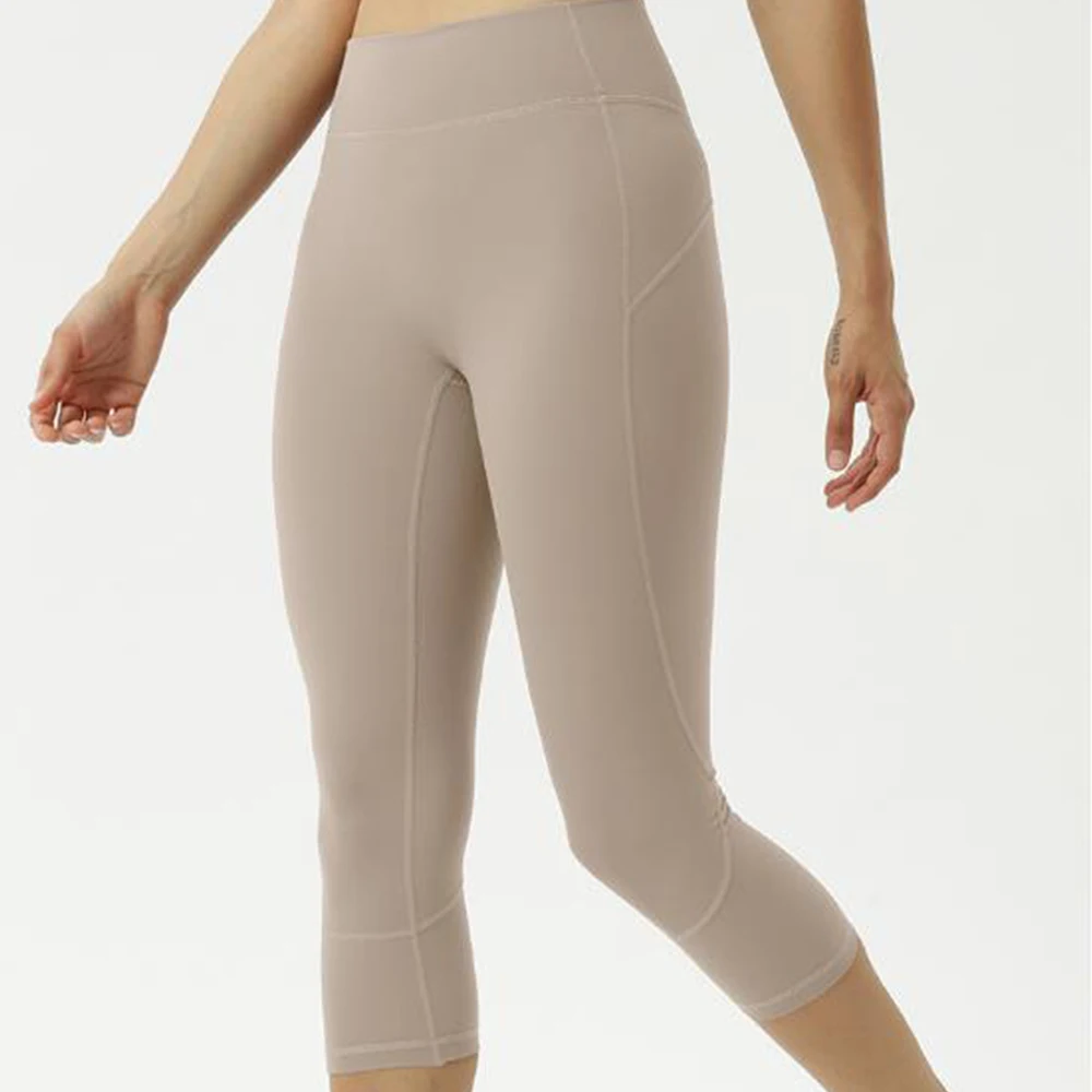 

Леггинсы для фитнеса, с высокой талией, бесшовные, для занятий спортом