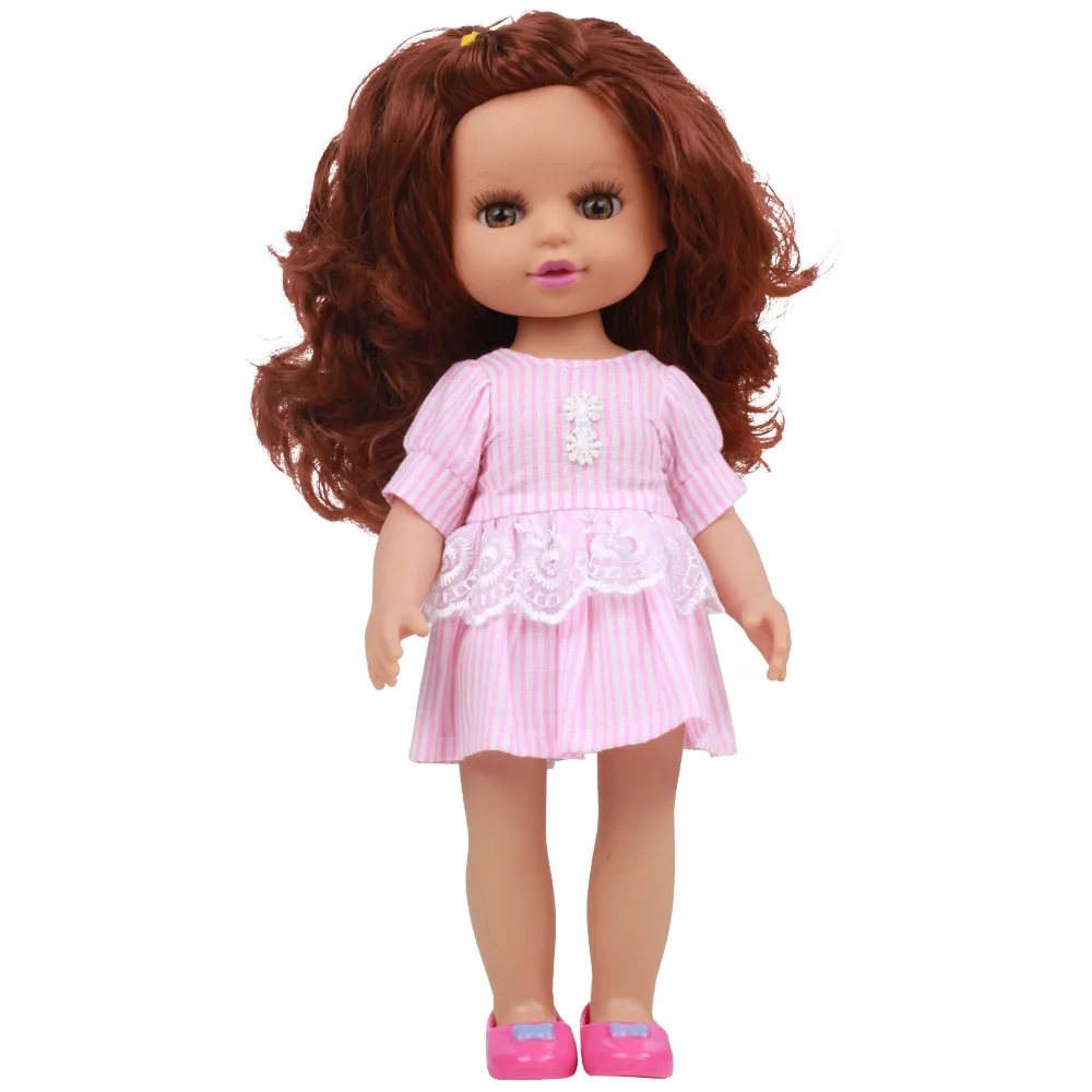 35cm Baby Doll Full Body Vinyl Princess Dolls Reborn Babies Toys Lifelike 14 inch Girl Birthday Gift | Игрушки и хобби
