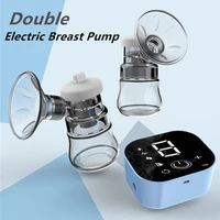 double electric breast pumps electric breast milk extractor breast pump breastfeeding bottle silicone baby bottles nipple sucker