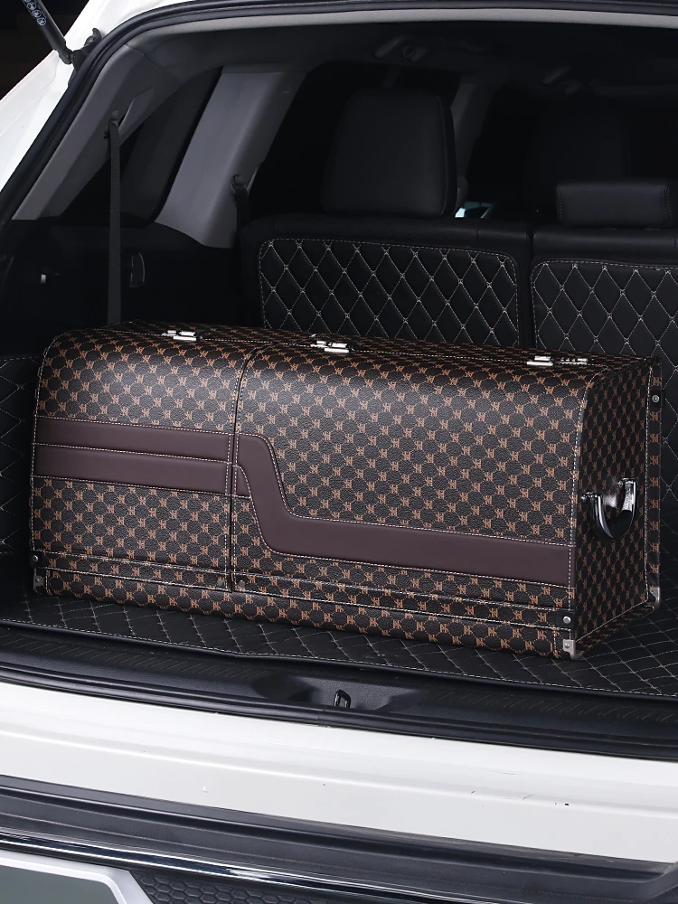 

Car Trunk Storage Trunk Car Organizing Box Mercedes-Benz BMW Land Rover Interior Supplies Luggage Storage Gadgets