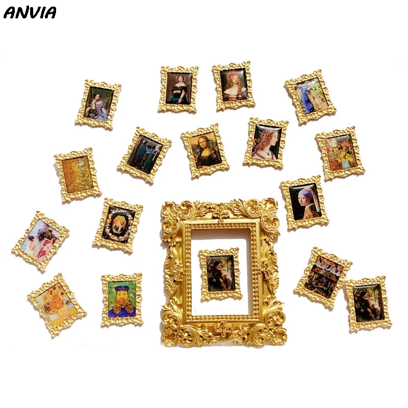 2019 винтажные знаменитые аксессуары для масляной живописи Мона Лиза/Винсент Ван