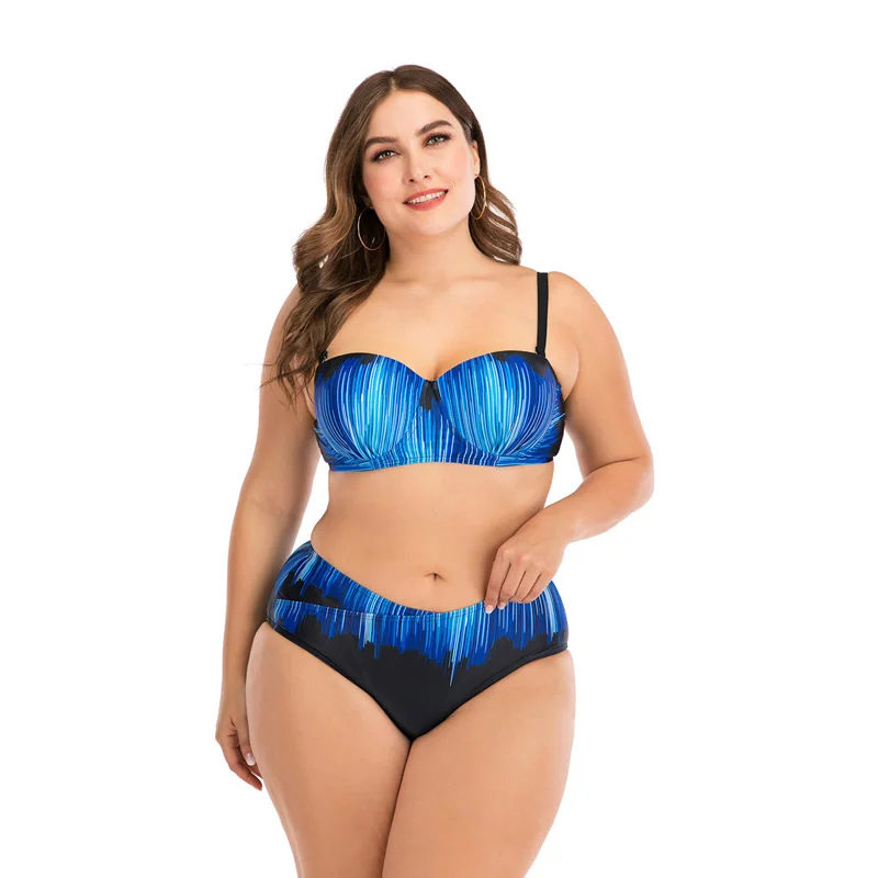 Новинка 2020 сексуальный купальный костюм из двух предметов женская одежда для