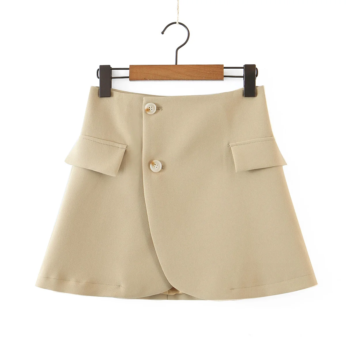 

2021 European and American style spring women's new wholesale suit short skirt suit suit + skirt