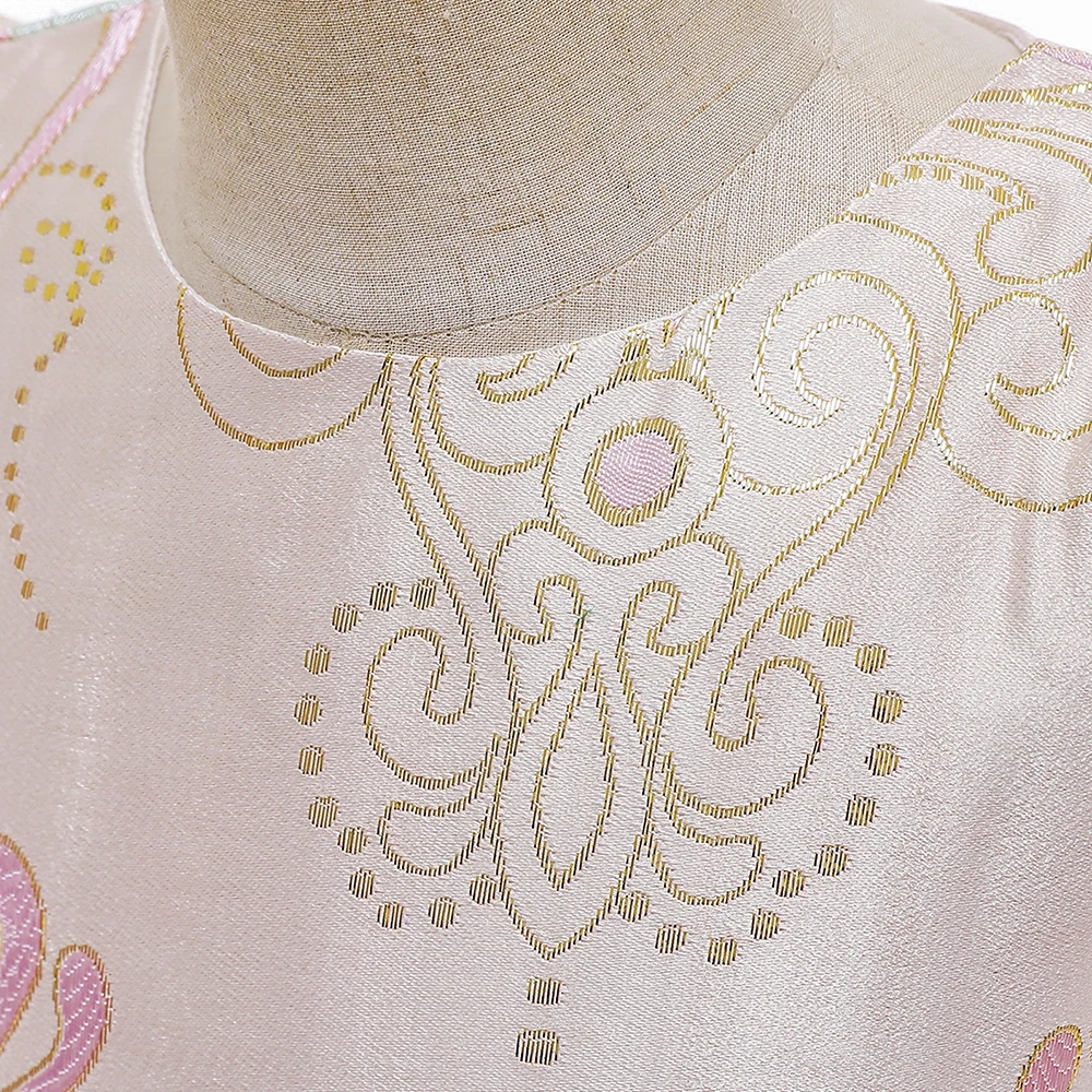 

Girls Flying Sleeve Lace Retro Embroidered Princess Dress Kids Costume For Girl Party Elegant Wedding Dresses Communion Costume