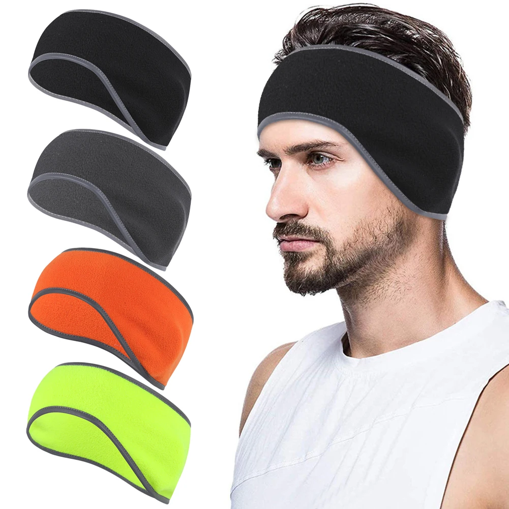 

Ветрозащитная Флисовая Повязка на голову для езды на велосипеде и бега