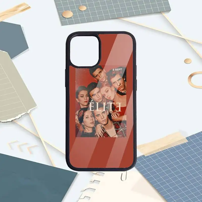 

Elite Spanish TV series Phone Case PC for iPhone 11 12 pro XS MAX 8 7 6 6S Plus X 5S SE 2020 XR Luxury brand shell funda