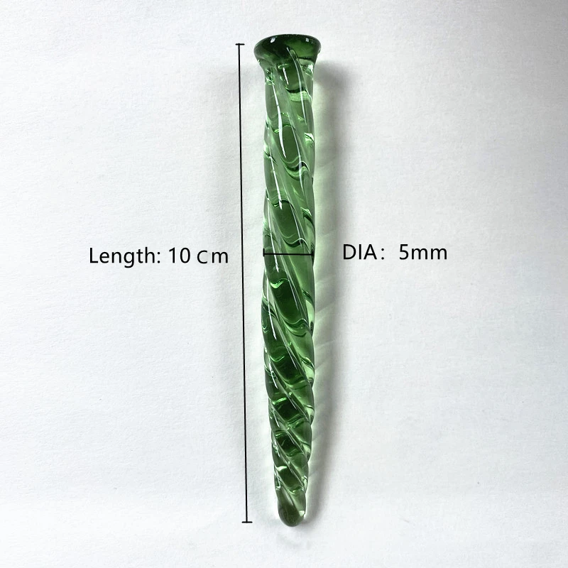 1 шт. спиральная стеклянная уретральная заглушка Мужской мастурбатор конский