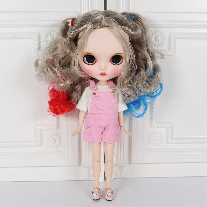 Кукла Blyth ICY DBS с белыми кожаными суставами красочные волосы расписанные вручную