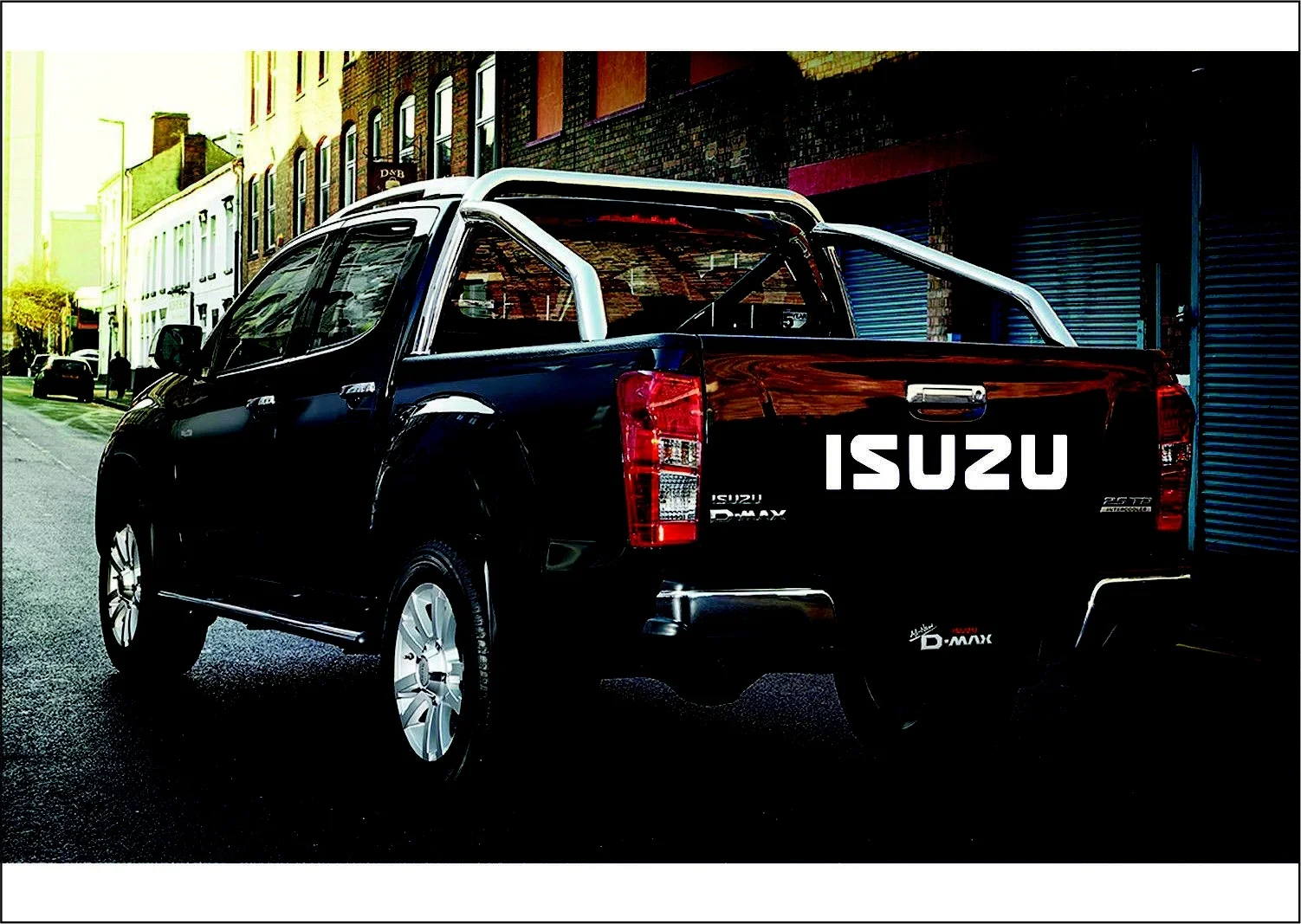 

For ISUZU D-Max 4X4 Pickup 1x Aufkleber Decal Vinyl sticker graphics emblem logo