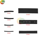 127 шт. Термоусадочные трубки кабельные наконечники в наборе для полиолефина автомобильное электрическое соединение провода Обёрточная бумага кабель Водонепроницаемый усадки радио