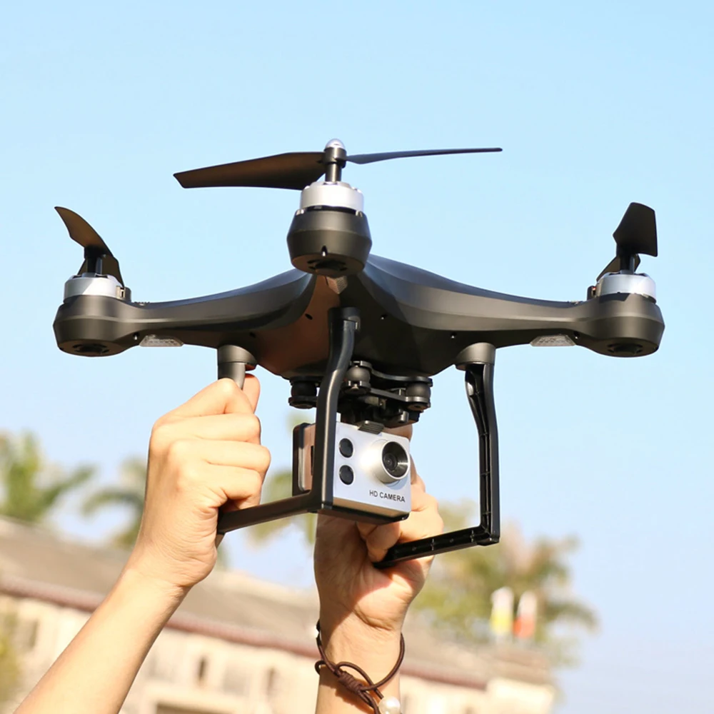 S2 Профессиональный широкоугольный Дрон для камеры 1080p HD gps WiFi FPV щетка Пропеллер для мотора длинная батарея воздушный Дрон на ру Квадрокоптер