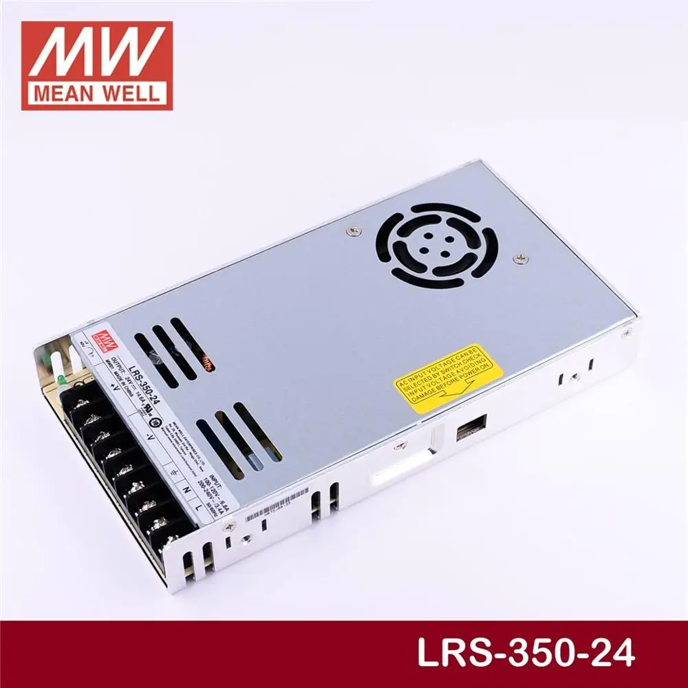 (Доставка из России) Средняя LRS 350 24 24V 14.6A meanwell 4 W одиночный выход импульсный