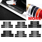 Наклейки на пороги автомобиля, защита от царапин, автомобильное украшение для Skoda Octavia 2 3 A5 A7 1 Rapid Fabia Yeti Kamiq Scala