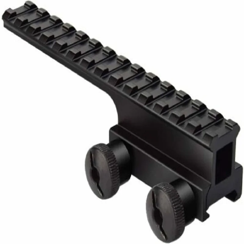 

1" Extended Riser Scope Mount High profile aluminum Picatinny Riser 14 slot
