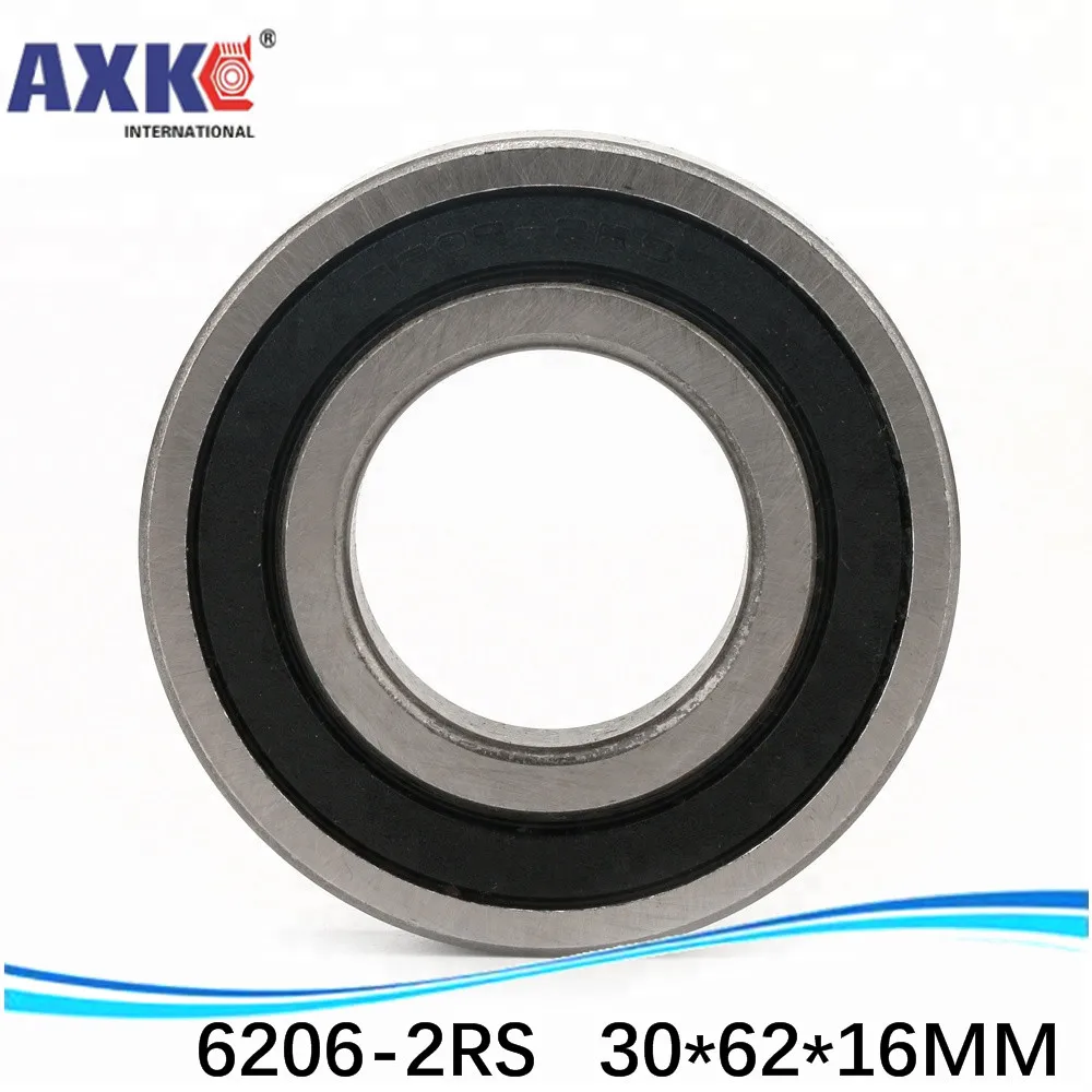 1 шт. двойная резиновая уплотнительная крышка глубокий шаровой подшипник 6206 2RS