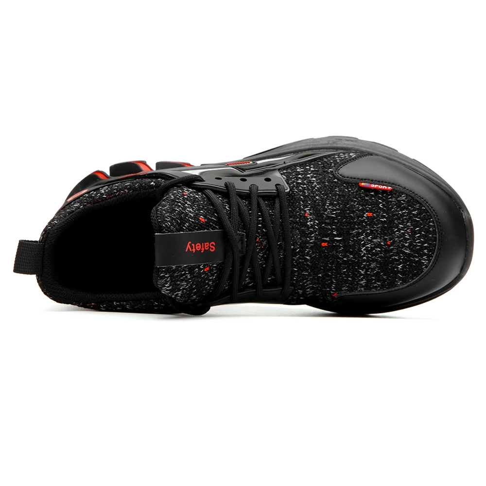 Прямая поставка Мужская Уличная обувь со стальным носком Неразрушаемая защитная