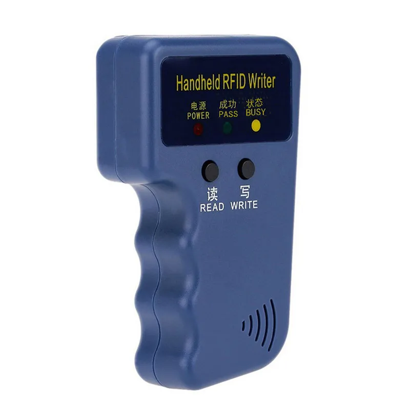 As shown Дверный Ручной 125 кГц RFID Дубликатор копировальный аппарат писатель программист считыватель ID карты запись; копирование дубликатор+ 10 шт. метки с перезаписью карты - Цвет: As shown