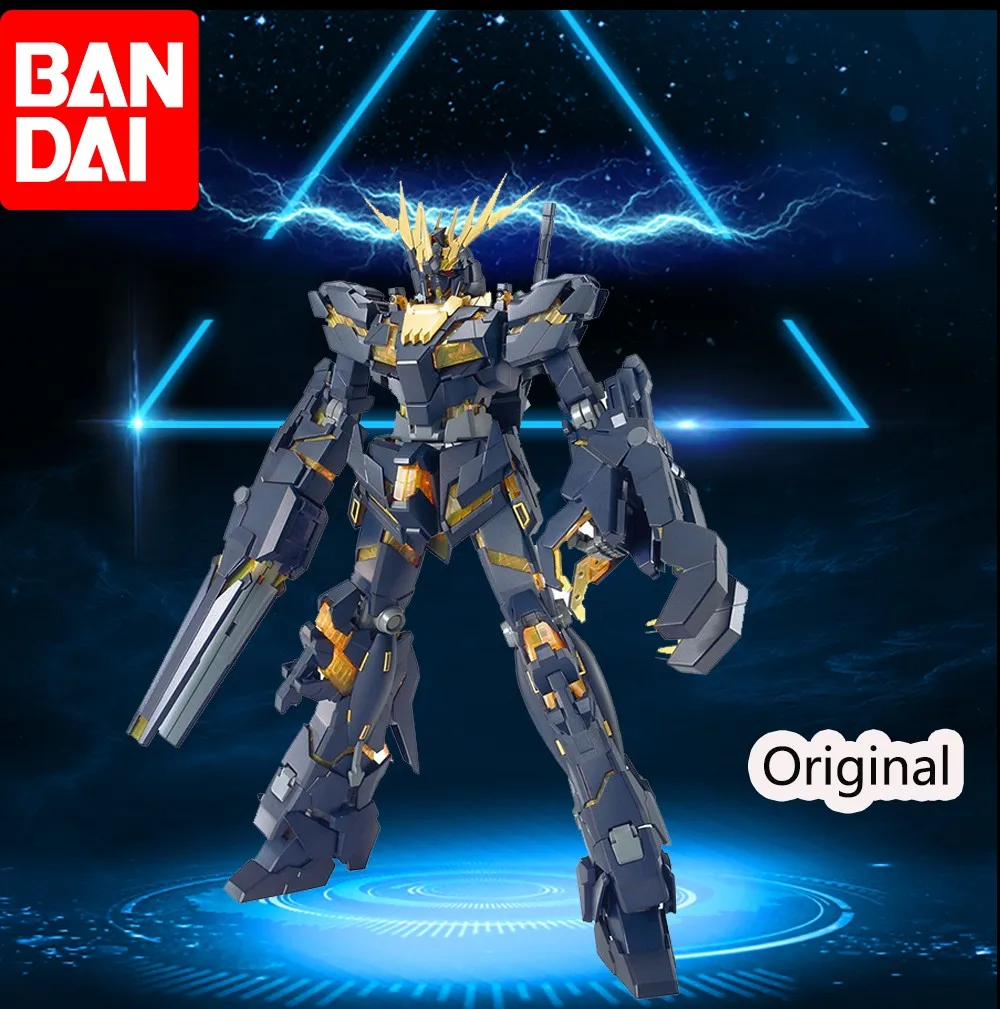 BANDAI Mobile Sui UNICORN GUNDAM 02BANSHEE MG 1/100 экшн фигурка модификация модели деформируемая