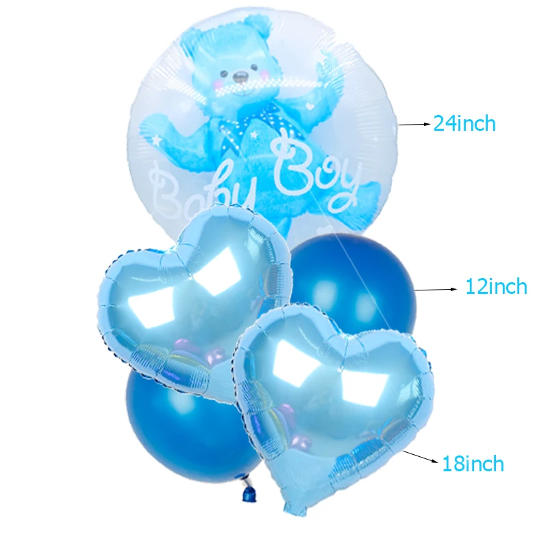 

Cartoon aluminum foil cute bear star love balloon romantic wedding engagement confession happy birthday decoration balloons