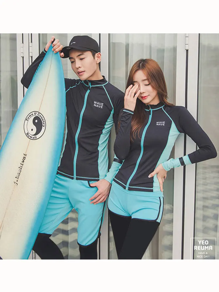 Женский и мужской купальник с длинным рукавом 5 шт. | Спорт развлечения