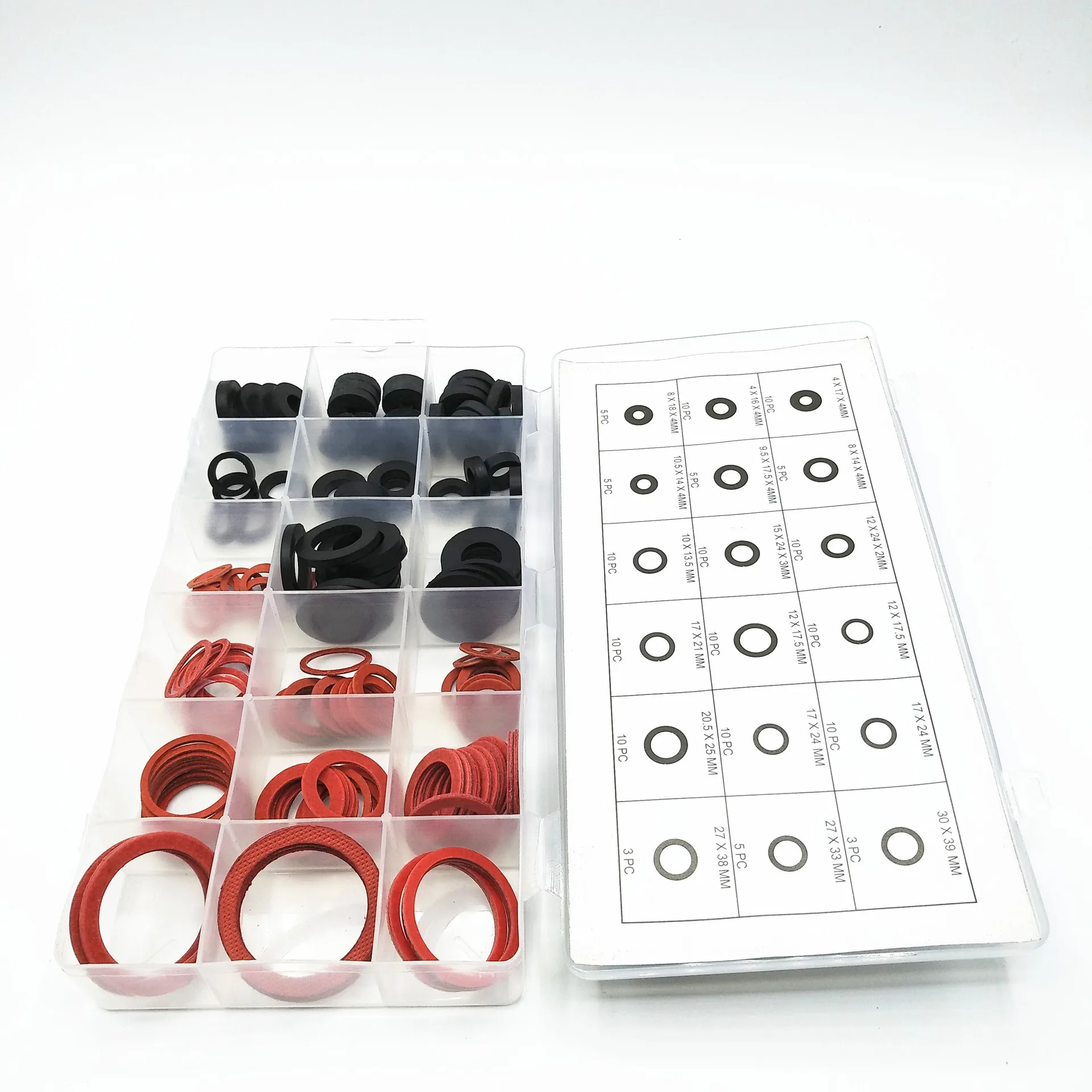 Набор прокладок для сантехники высокотемпературное Силиконовое уплотнительное