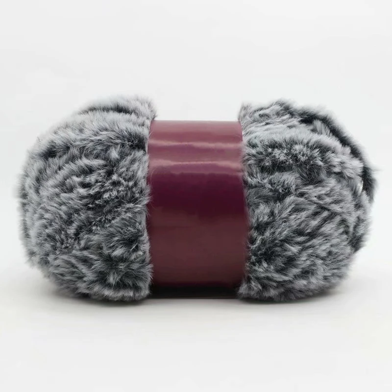 100 г/шарик искусственный мех мохеровая шерсть кашемировая пряжа волосы норка