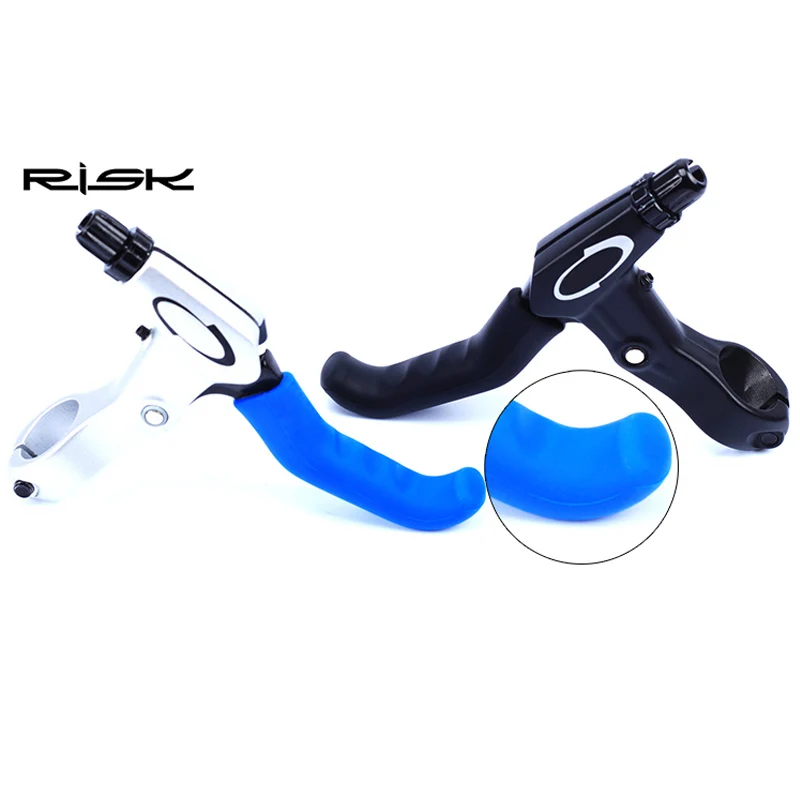 1 пара риск силикагель Велосипедный тормозной рычаг протектор велосипед
