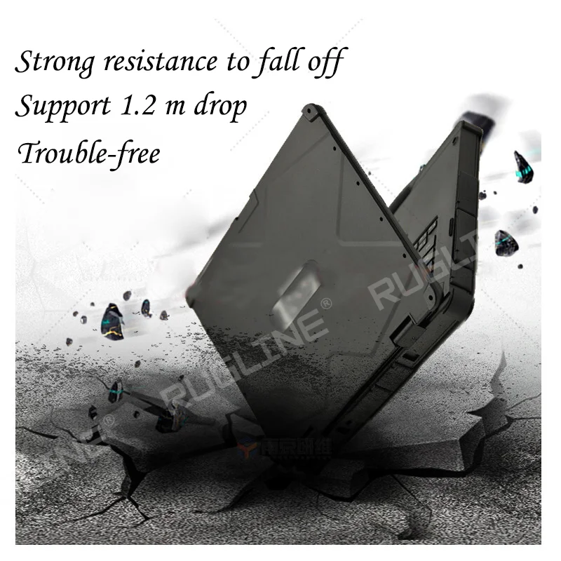 Intel I7 Cpu 14inch FHD Screen Industrial Computer Tablet With Optional Sunlight Readable Film 256gb Rugged Tablet Pc